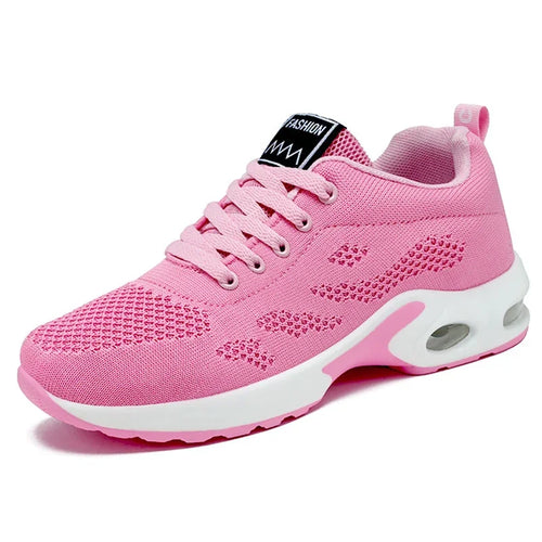 Plus Size Breathable Running Shoes for Women 2025 Fashion Air Cushion Platform Sneakers Woman Lightweight Casual Sports Shoes