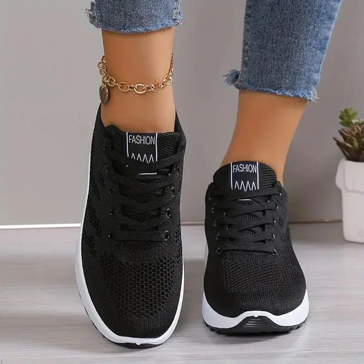 Plus Size Breathable Running Shoes for Women 2025 Fashion Air Cushion Platform Sneakers Woman Lightweight Casual Sports Shoes